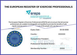Сертификат EREPS